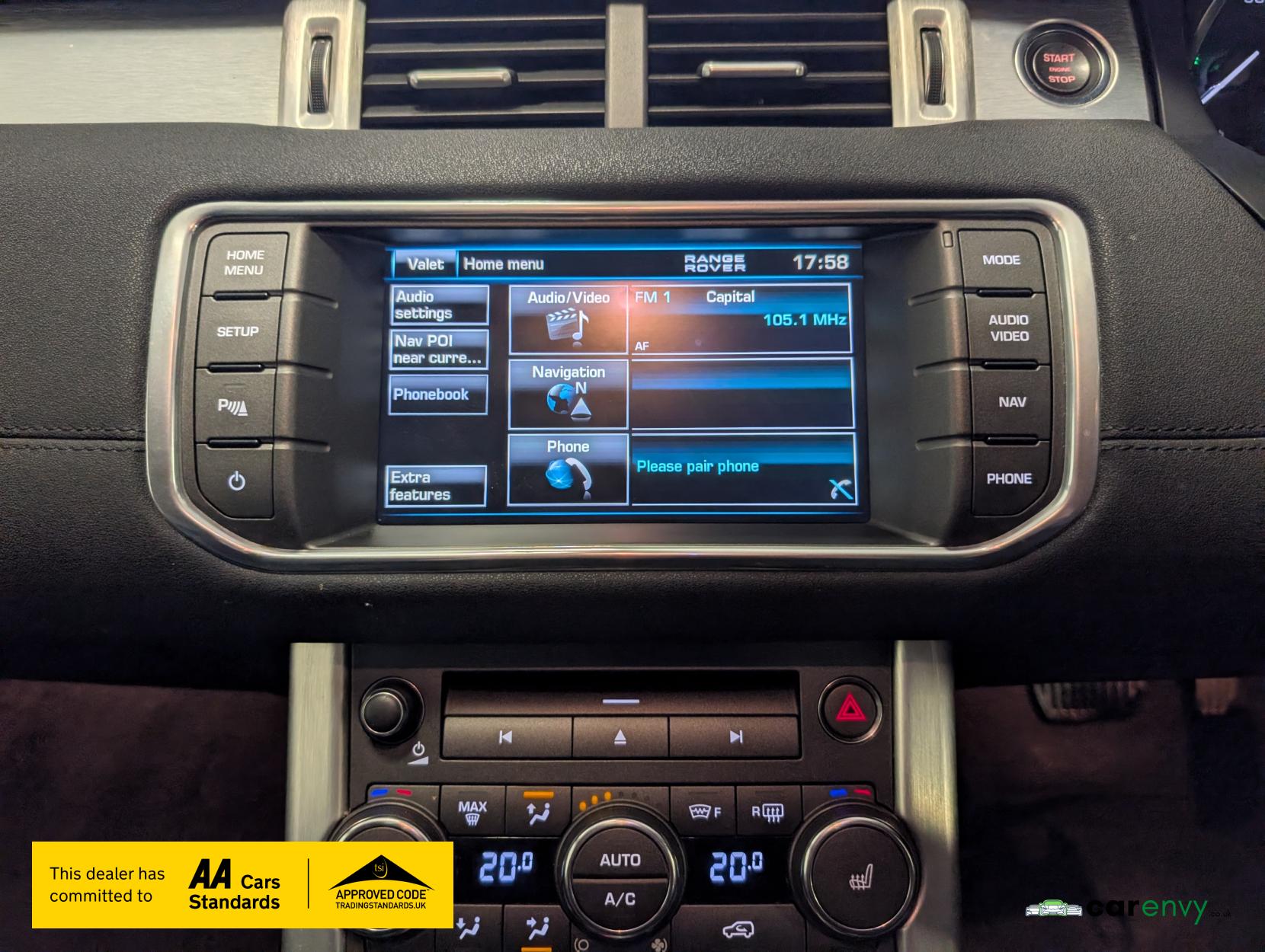 Land Rover Range Rover Evoque 2.2 SD4 Pure SUV 5dr Diesel Auto 4WD Euro 5 (190 ps)