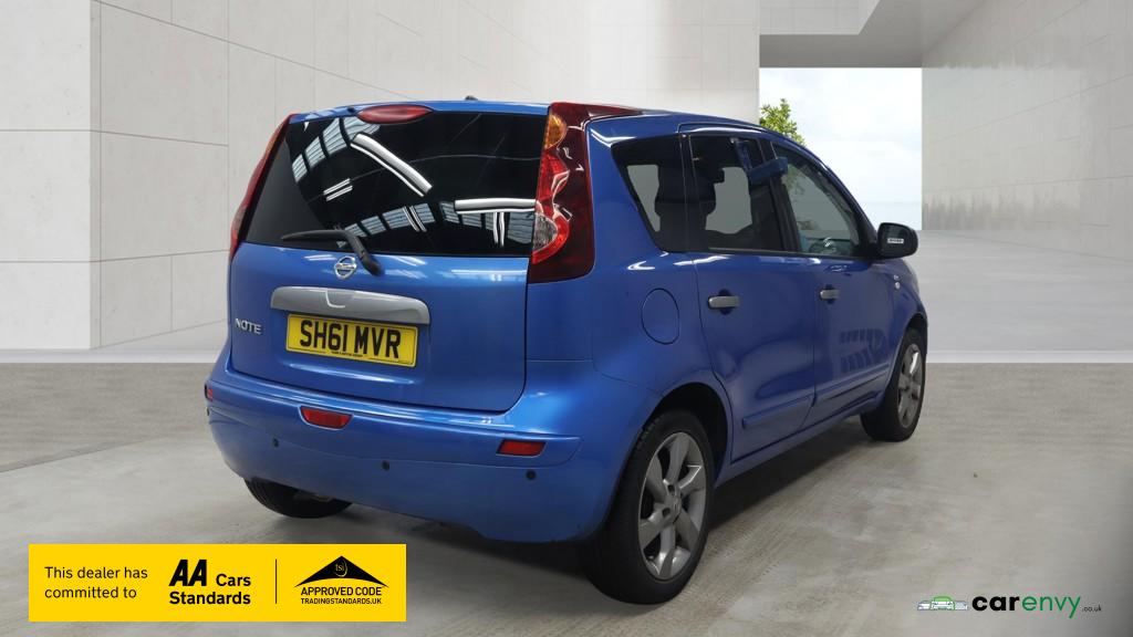 Nissan Note 1.6 16V n-tec Hatchback 5dr Petrol Auto Euro 5 (110 ps)