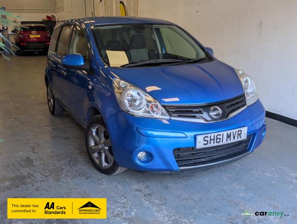 Nissan Note 1.6 16V n-tec Hatchback 5dr Petrol Auto Euro 5 (110 ps)