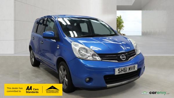 Nissan Note 1.6 16V n-tec Hatchback 5dr Petrol Auto Euro 5 (110 ps)