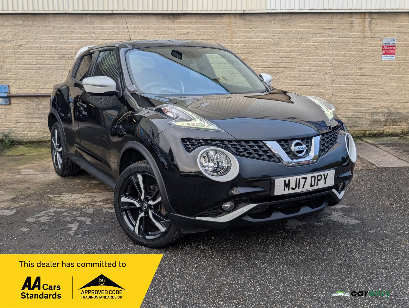 Nissan Juke 1.6 Tekna SUV 5dr Petrol XTRON Euro 6 (117 ps)