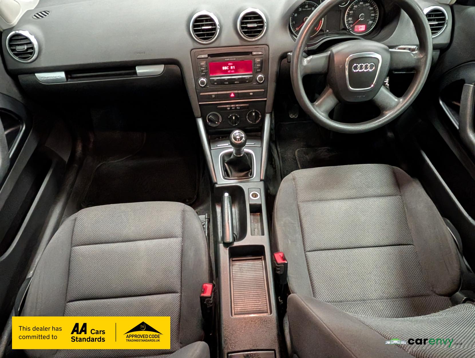 Audi A3 1.6 Hatchback 3dr Petrol Manual (169 g/km, 101 bhp)