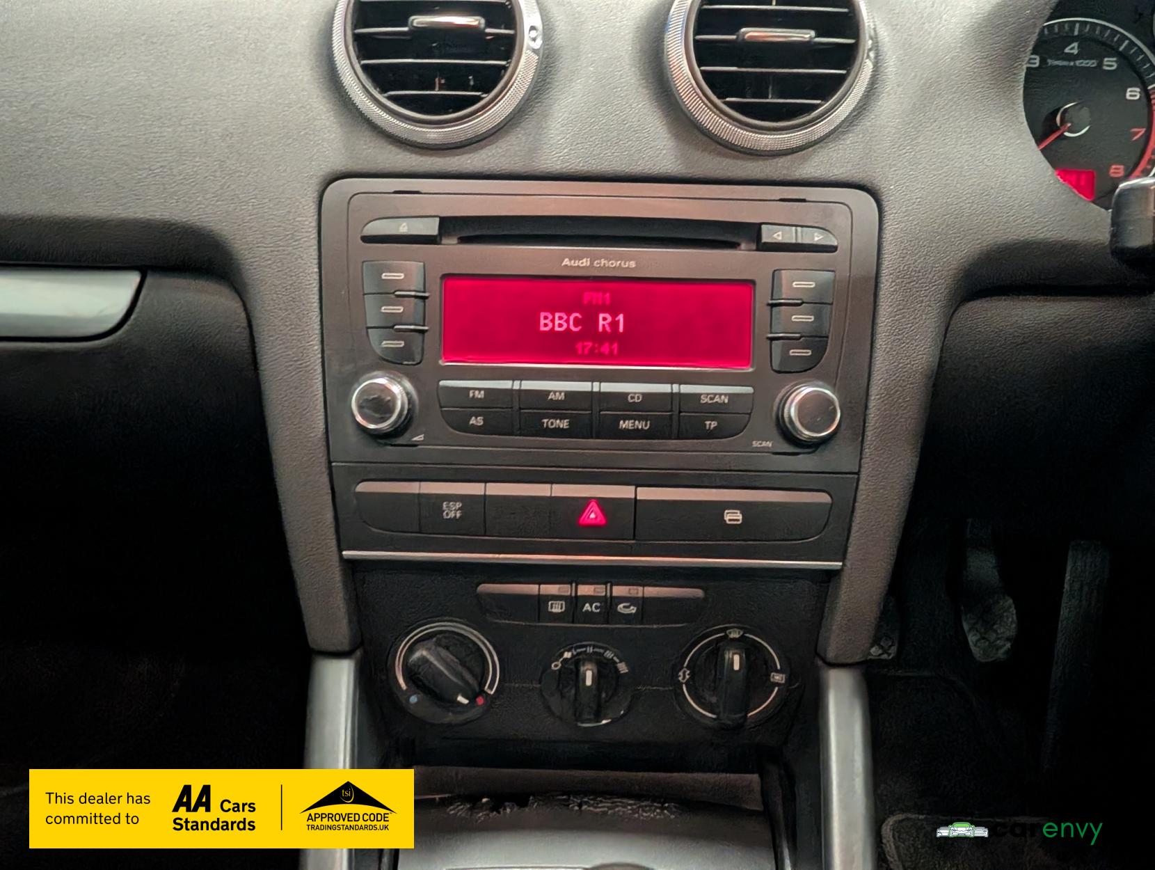 Audi A3 1.6 Hatchback 3dr Petrol Manual (169 g/km, 101 bhp)