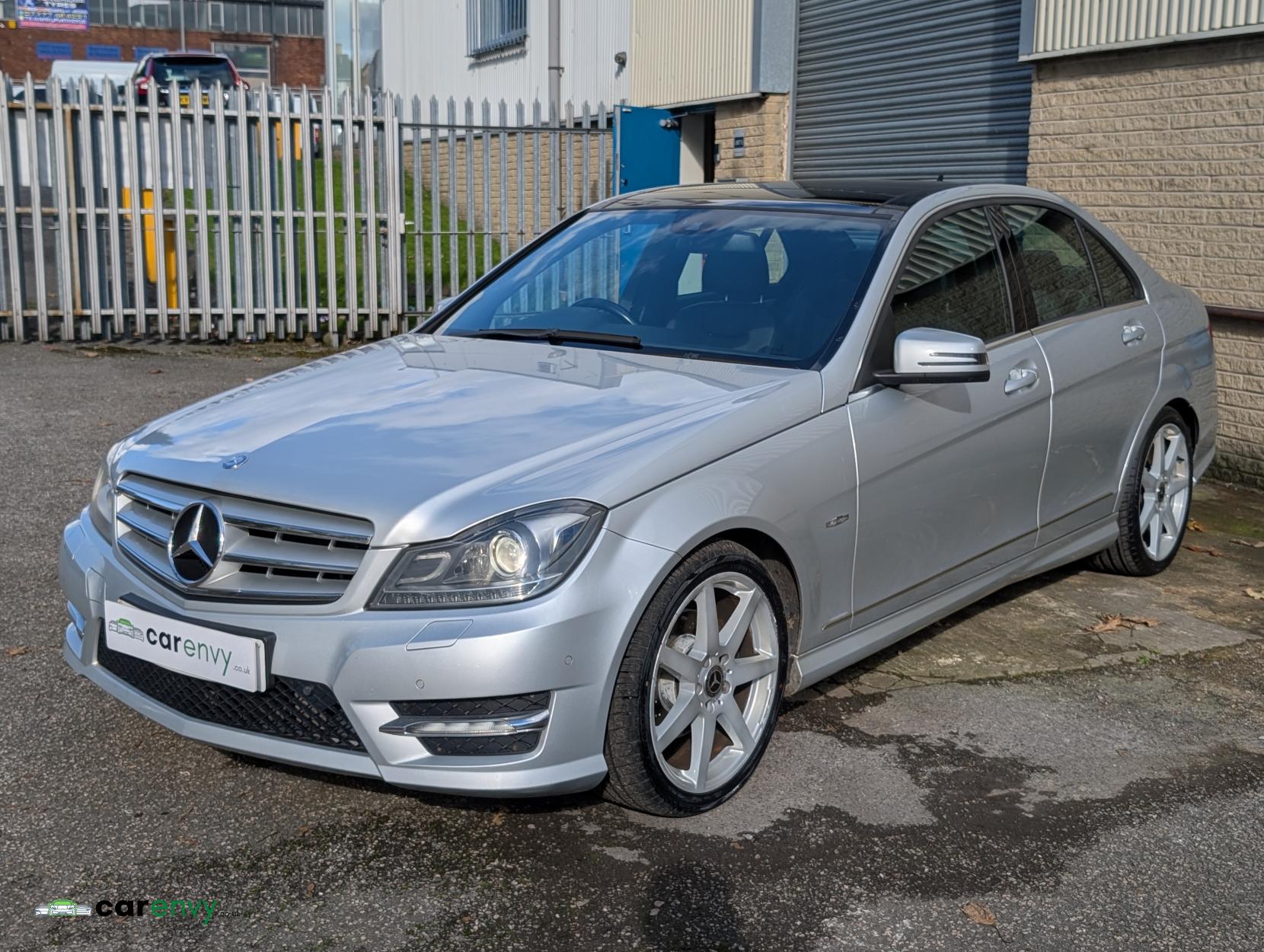 Mercedes-Benz C Class 2.1 C220 CDI BlueEfficiency Sport Edition 125 Saloon 4dr Diesel G-Tronic+ Euro 5 (s/s) (170 ps)