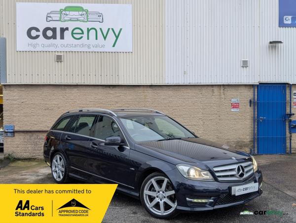 Mercedes-Benz C Class 2.1 C220 CDI BlueEfficiency Sport Estate 5dr Diesel G-Tronic+ Euro 5 (s/s) (170 ps)