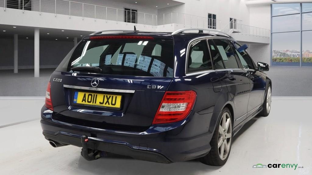 Mercedes-Benz C Class 2.1 C220 CDI BlueEfficiency Sport Estate 5dr Diesel G-Tronic+ Euro 5 (s/s) (170 ps)