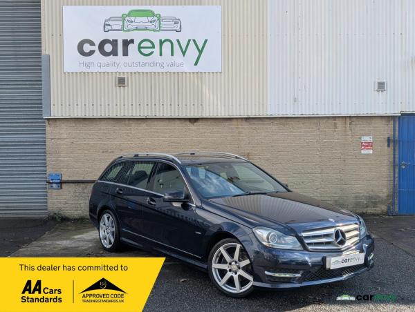 Mercedes-Benz C Class 2.1 C220 CDI BlueEfficiency Sport Estate 5dr Diesel G-Tronic+ Euro 5 (s/s) (170 ps)