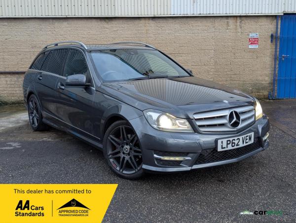 Mercedes-Benz C Class 2.1 C250 CDI BlueEfficiency AMG Sport Plus Estate 5dr Diesel G-Tronic+ Euro 5 (s/s) (204 ps)