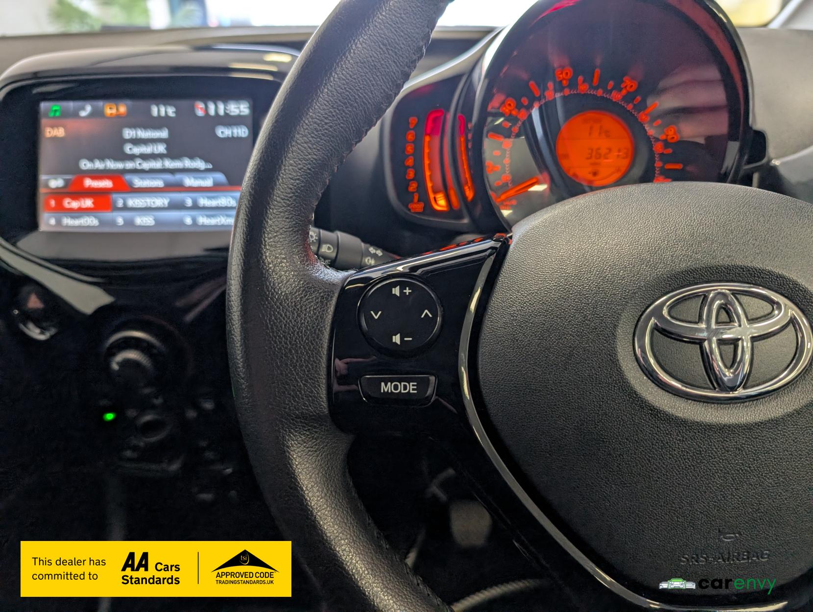 Toyota AYGO 1.0 VVT-i x-pression Hatchback 5dr Petrol Manual Euro 5 Euro 5 (68 ps)