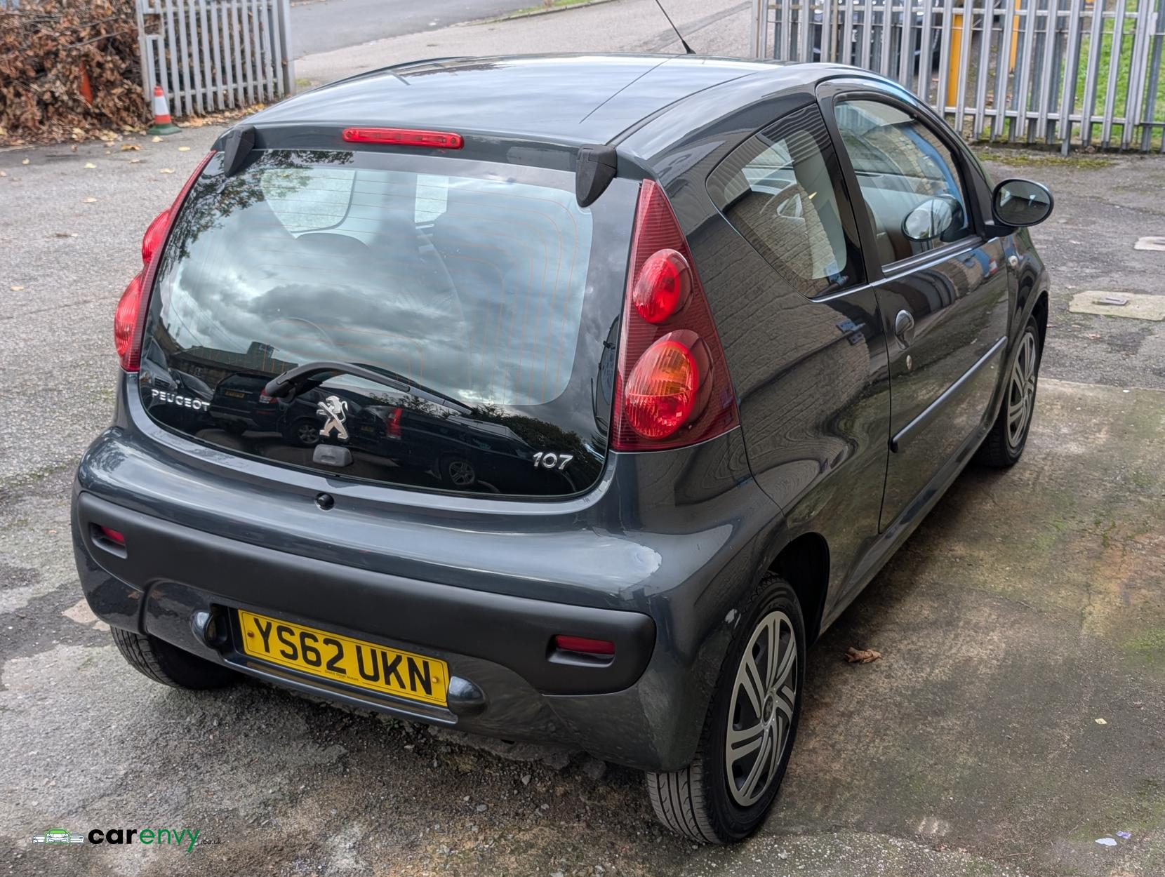 Peugeot 107 1.0 12V Active Hatchback 3dr Petrol Manual Euro 5 (68 ps)